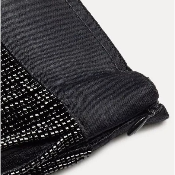 Zara beaded black skirt Limited Edition/ ZW Collection - Picture 11 of 12